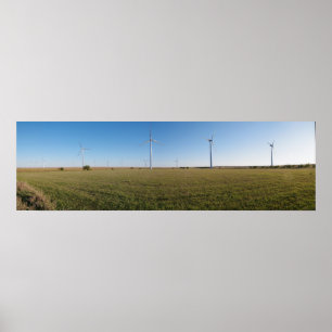 Póster Turbinas de ar