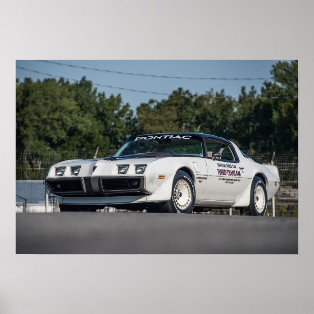 Poster Turbo Trans Am Pace Car 1980 (Frente)
