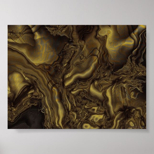 Póster Turbulência do ouro (Frente)