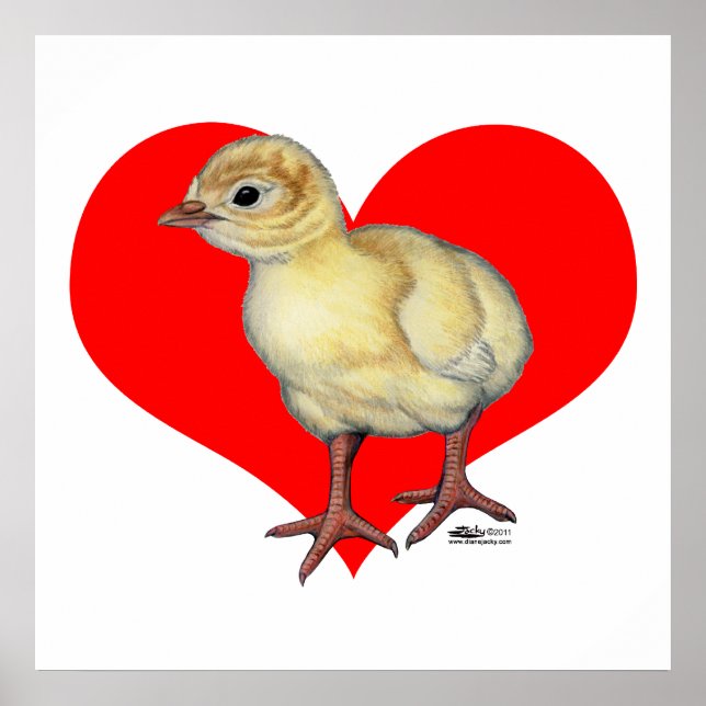 Póster Turca Poult Heart (Frente)