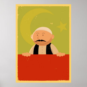 Poster turco da bandeira