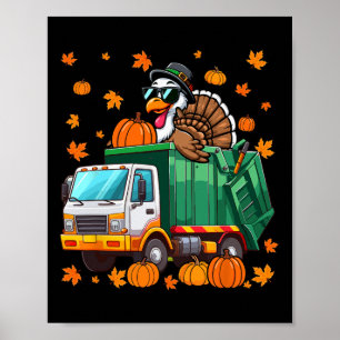 Poster Turco Sungles Dirigindo Garge Truck Graças Dr.