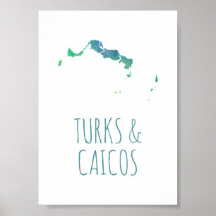 Póster Turcos & Caicos
