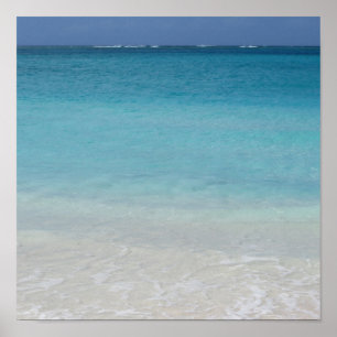 Poster Turcos da praia e foto bonitos de Caicos