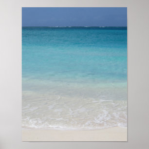 Póster Turcos da praia e foto bonitos de Caicos