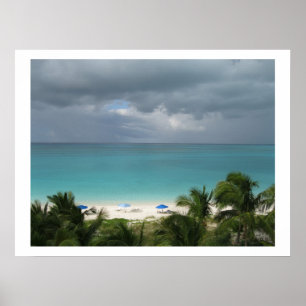 Poster Turcos e praia do sonho da baía da benevolência
