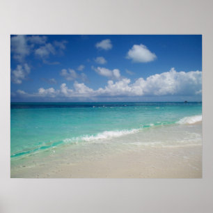 Poster Turcos & praia de Caicos