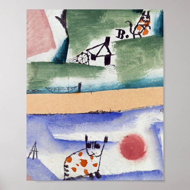 Póster Turfe de Tomcat: Paul Klee 1919 (Frente)