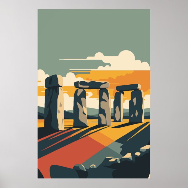 Poster Turismo na Inglaterra (Frente)