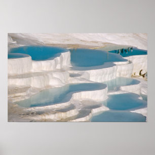 Poster Turkey, Pamukkale Cotton Castle).