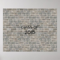 Turma de 2018 Tijolo Cinza "Escreva na Minha Pared