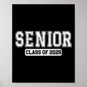 Poster Turma De 2025 Senior 2025 Graduação 2025 De Volta