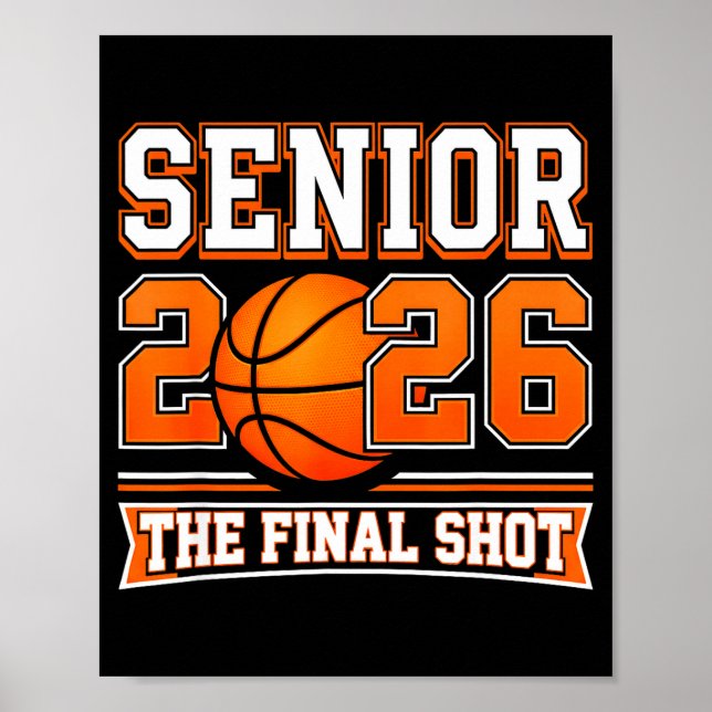 Poster Turma de 2026 Basquete Senior Volta às Aulas (Frente)