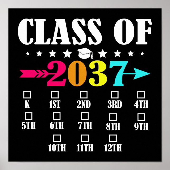 Poster Turma de 2037 Jardim de Infância 12ª Série Formatu (Frente)