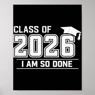 Poster Turma De Formatura De 2026 Estou Tão Farto De Ser 