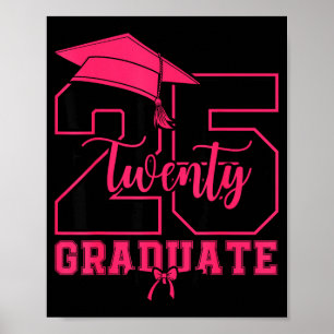 Poster turma de graduados de 2025 do último ano do ensino