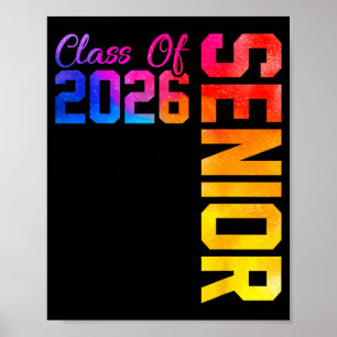 Poster Turma sênior de 2026 graduada no ensino médio