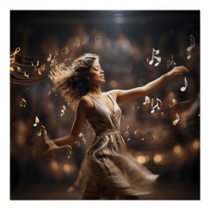 Póster turmas de dança