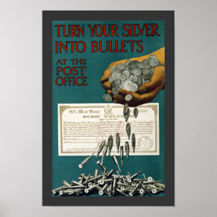 Póster Turn Your Silver Into Bullets (border)