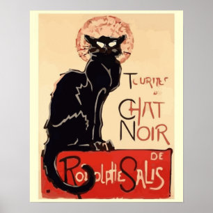 Poster Turnê de Arte do Chat Noir