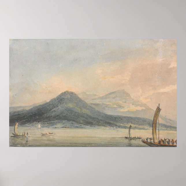 Poster Turner - De Isole Borromee Lago Maggiore (Frente)