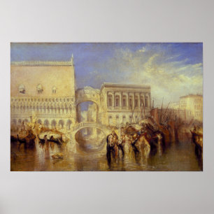 Poster Turner - Ponte dos Olhos, Veneza