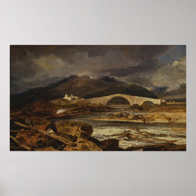 Poster Turner - Ponte Tummel Perthshire (Frente)