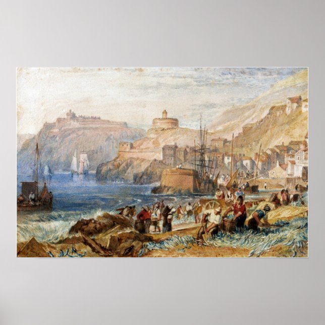 Poster Turner - St. Mawes Cornwall (Frente)