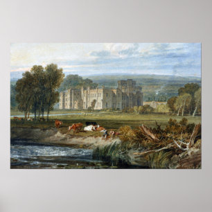 Poster Turner - View Of Hampton Court Herefordshire