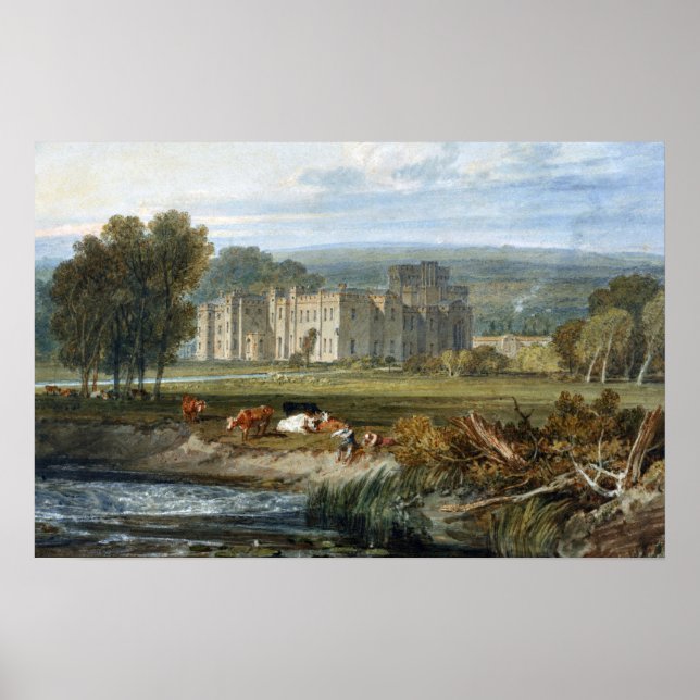Poster Turner - Vista De Hampton Court Herefordshire (Frente)