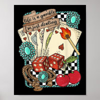 Turquesa Retro Ocidental Velho Oeste Cowboy Cowgir