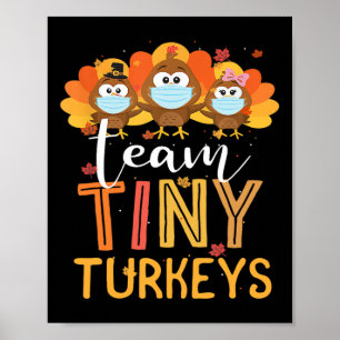 Poster Turquia Equipe de Ação de Graças Pequena Enfermeir