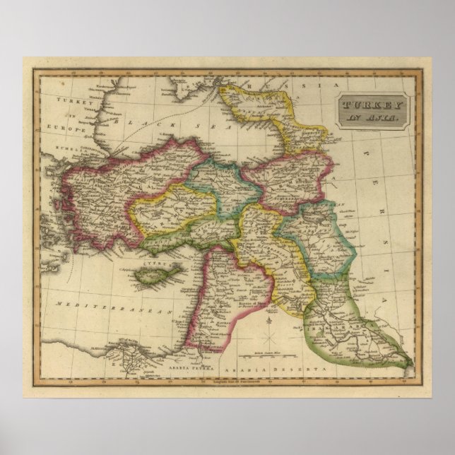 Póster Turquia na Ásia 6 (Frente)
