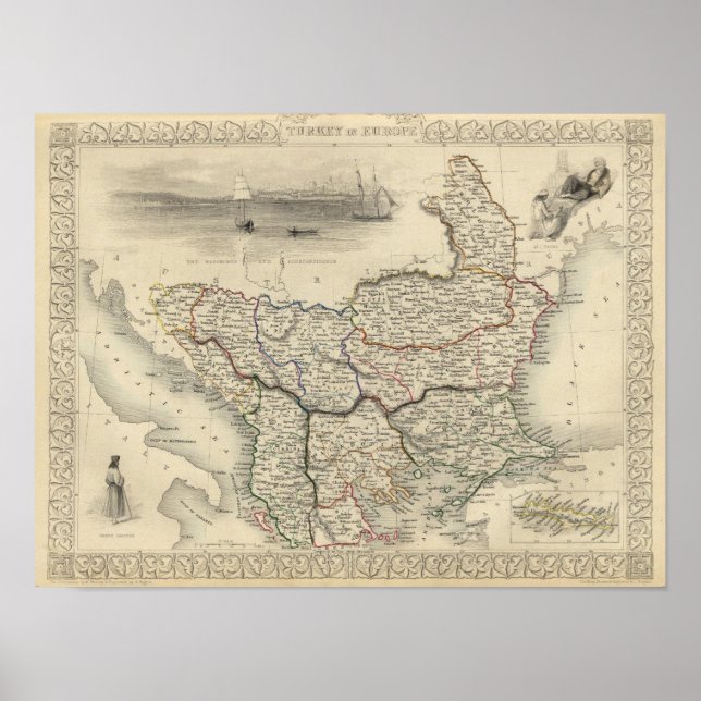 Póster Turquia na Europa (Frente)