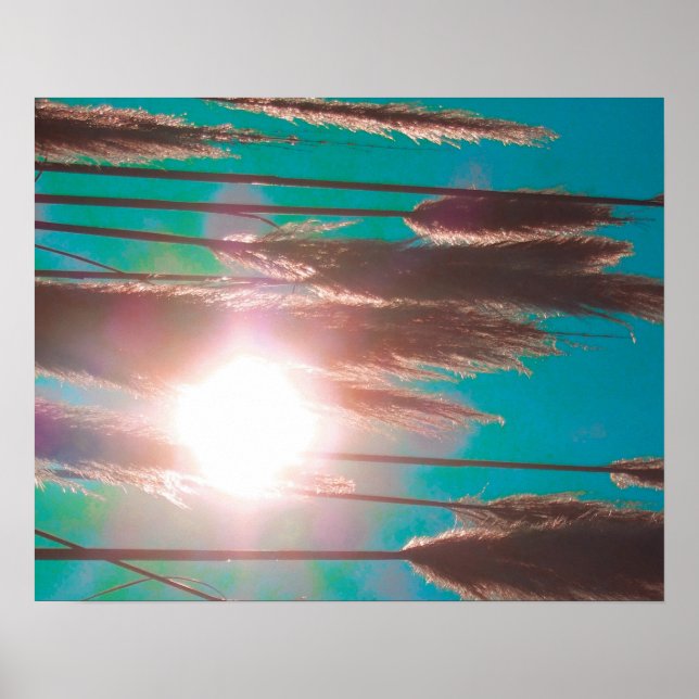 Poster "TurquoiseMidday" (Frente)