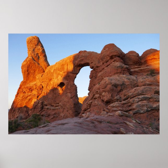 Poster Turret Arch ao Nascer do Sol II (Frente)