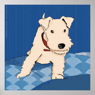 Póster Turrón sobre o "cama"