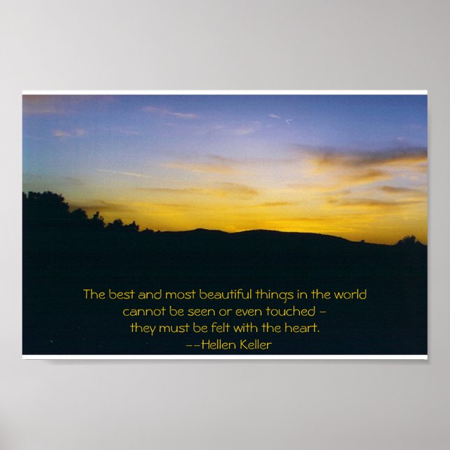 Poster Tuscan Sunset (Frente)