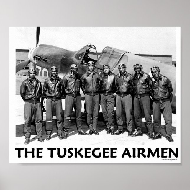 Poster Tuskegee Airmen (Frente)