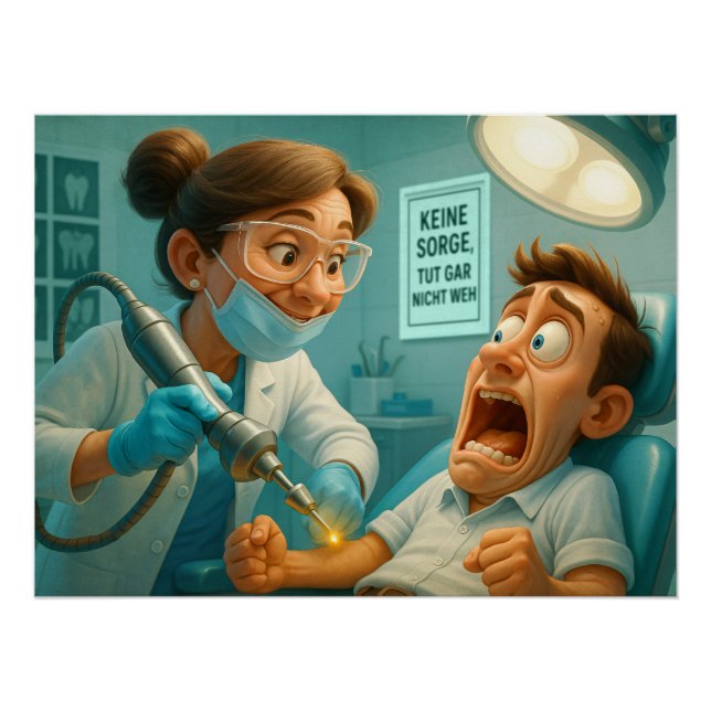 Póster Tut gar nicht weh... (Frente)