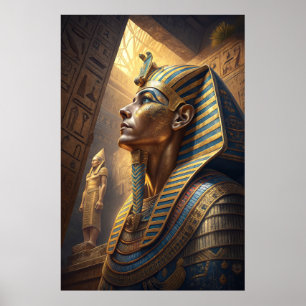 Poster Tutancâmon O Faraó Dourado do Mistério Eterno