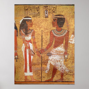 Póster Tutankhamun e sua esposa, Ankhesenamun