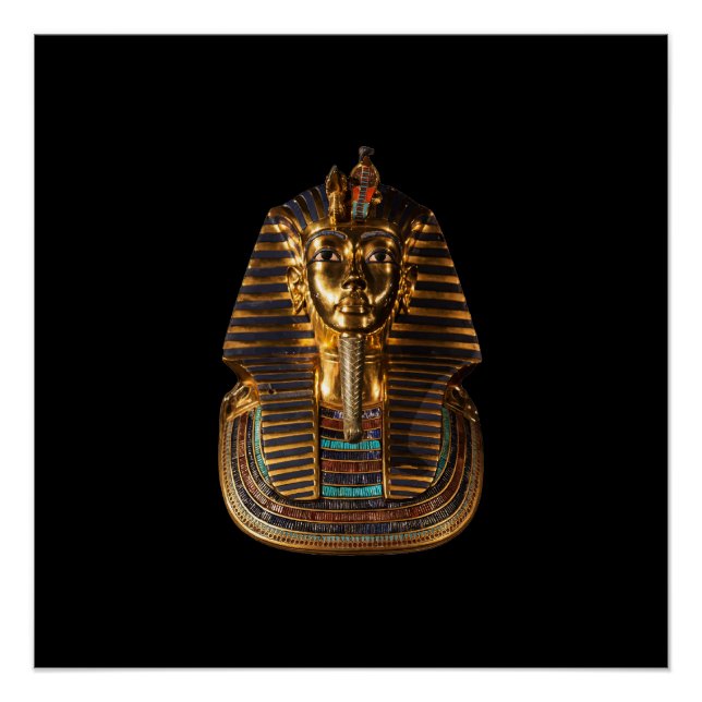 Póster Tutankhamun O Rei Egípcio - Antigo Maje Real (Frente)