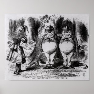 Póster Tweedledum and Tweedledee
