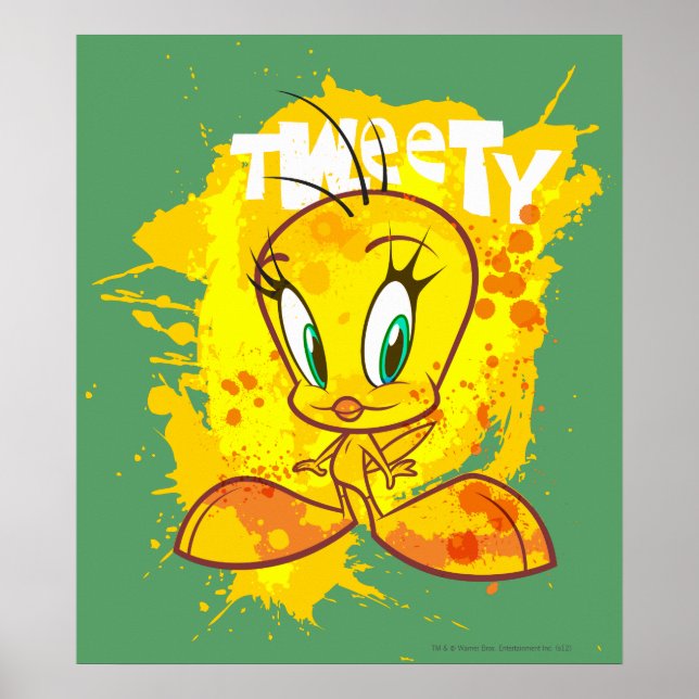 Poster Tweety com nome (Frente)