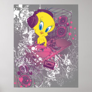 Poster TWEETY™ Djing