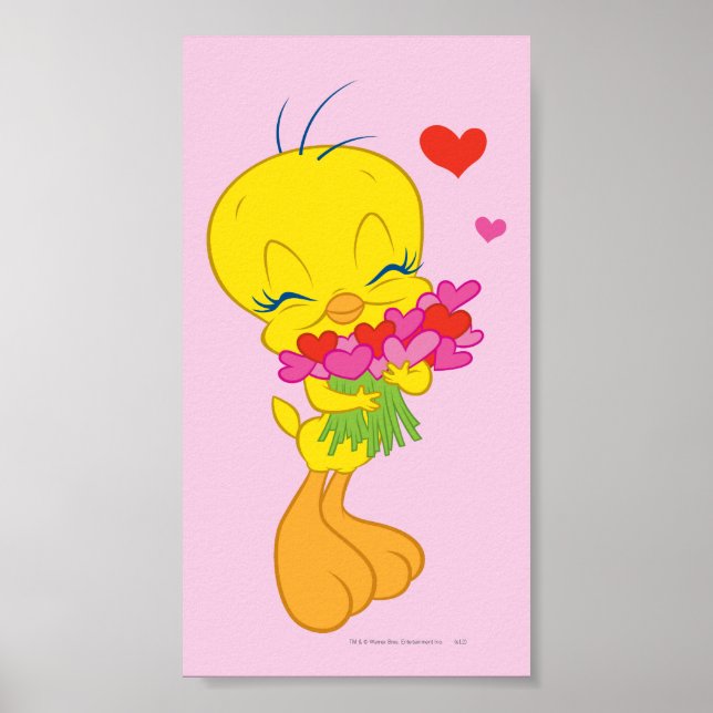 Póster Tweety Hearts (Frente)