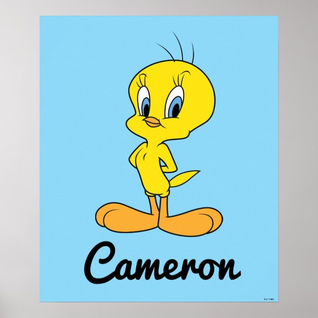 Poster TWEETY™ | Pássaro Inteligente Personalizado (Frente)