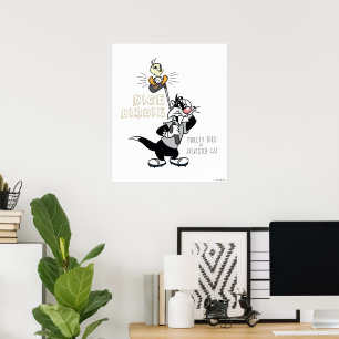 Poster TWEETY™ & SYLVESTER™ Golfing - Belo Birdie