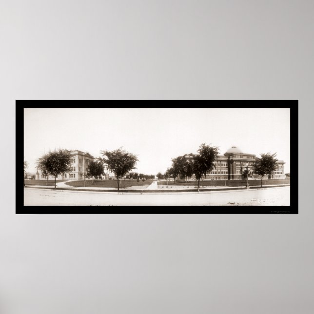 Póster Twin Falls Court - Foto 1913 (Frente)